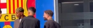 续约+接过巴萨10号！记者：亚马尔已经抵达续约仪式现场